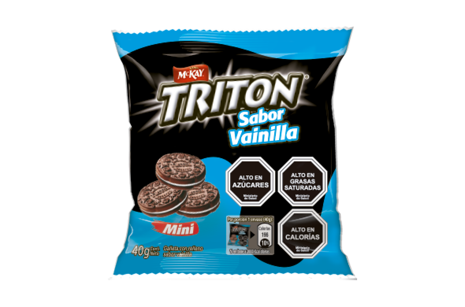 Mini Triton Vainilla 40g
